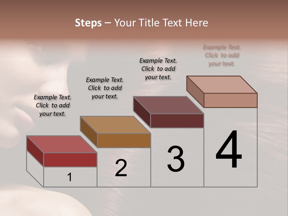 Healthcare Naked Makeup PowerPoint Template