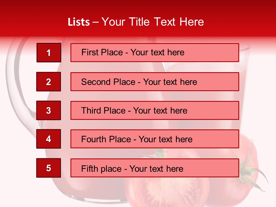 Beverage Nobody Green PowerPoint Template