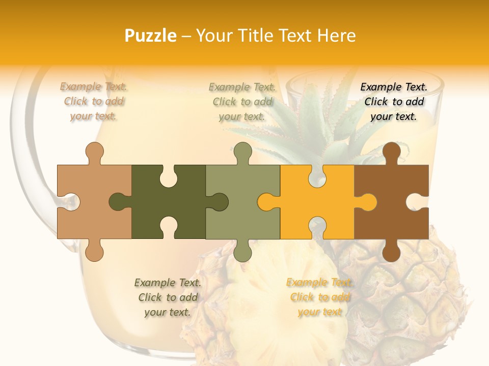 Jar Glass Liquid PowerPoint Template