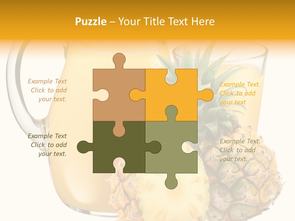 Jar Glass Liquid PowerPoint Template