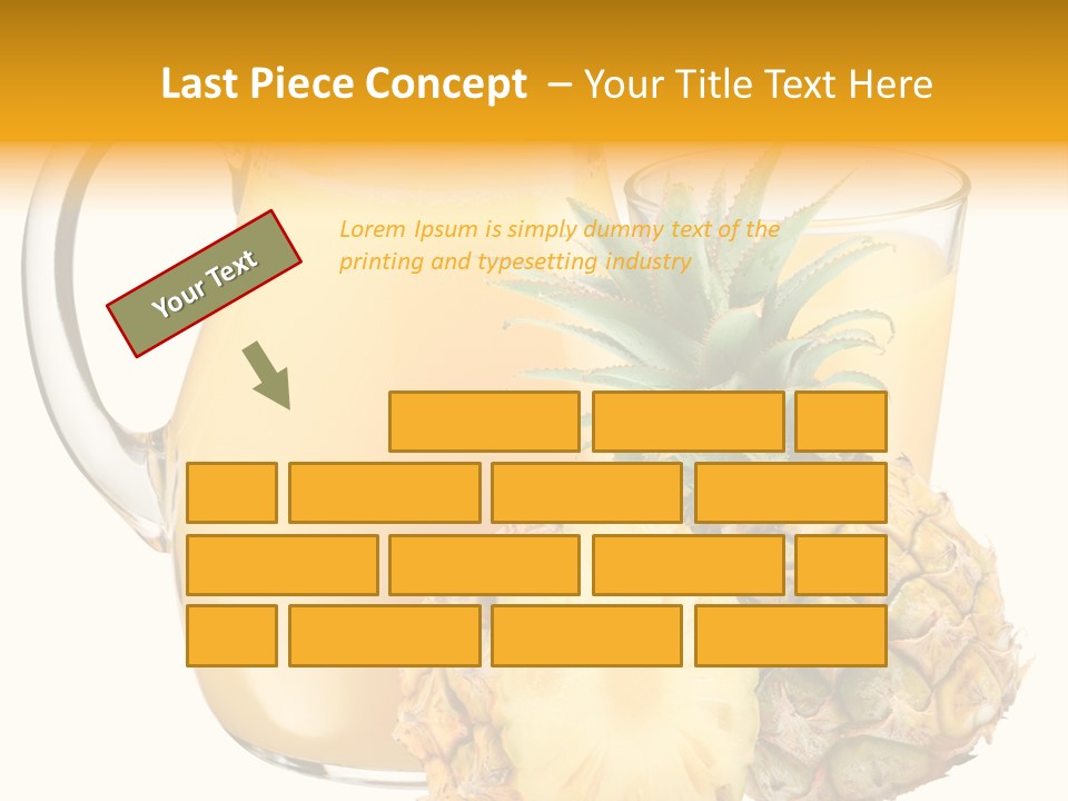 Jar Glass Liquid PowerPoint Template