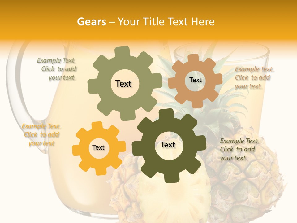 Jar Glass Liquid PowerPoint Template