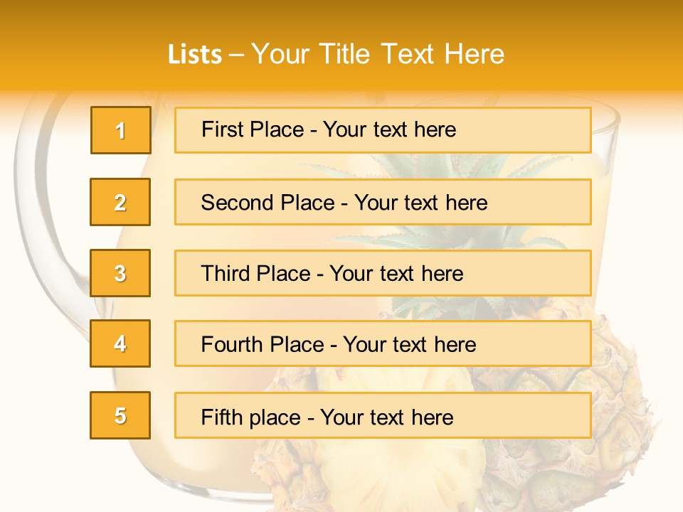 Jar Glass Liquid PowerPoint Template