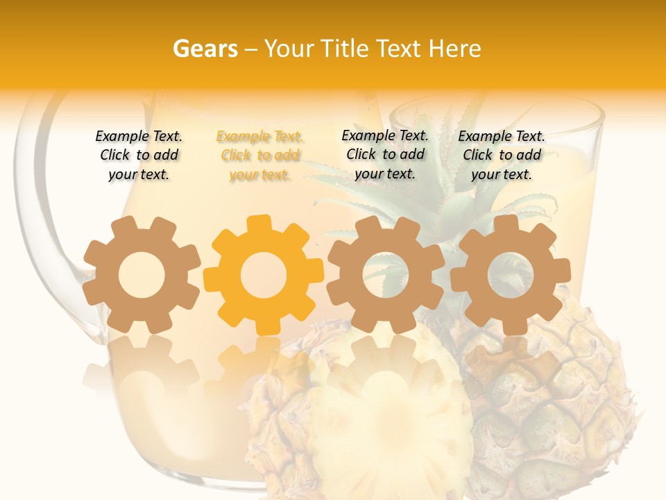 Jar Glass Liquid PowerPoint Template