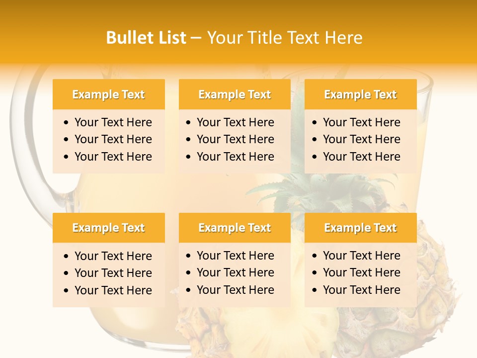 Jar Glass Liquid PowerPoint Template