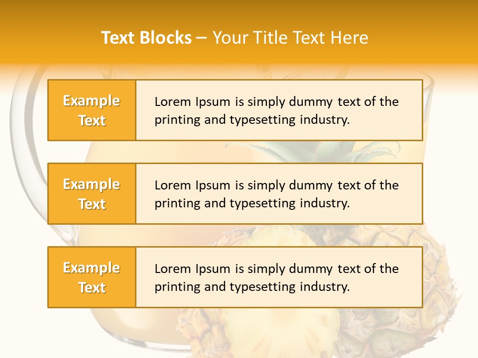 Jar Glass Liquid PowerPoint Template