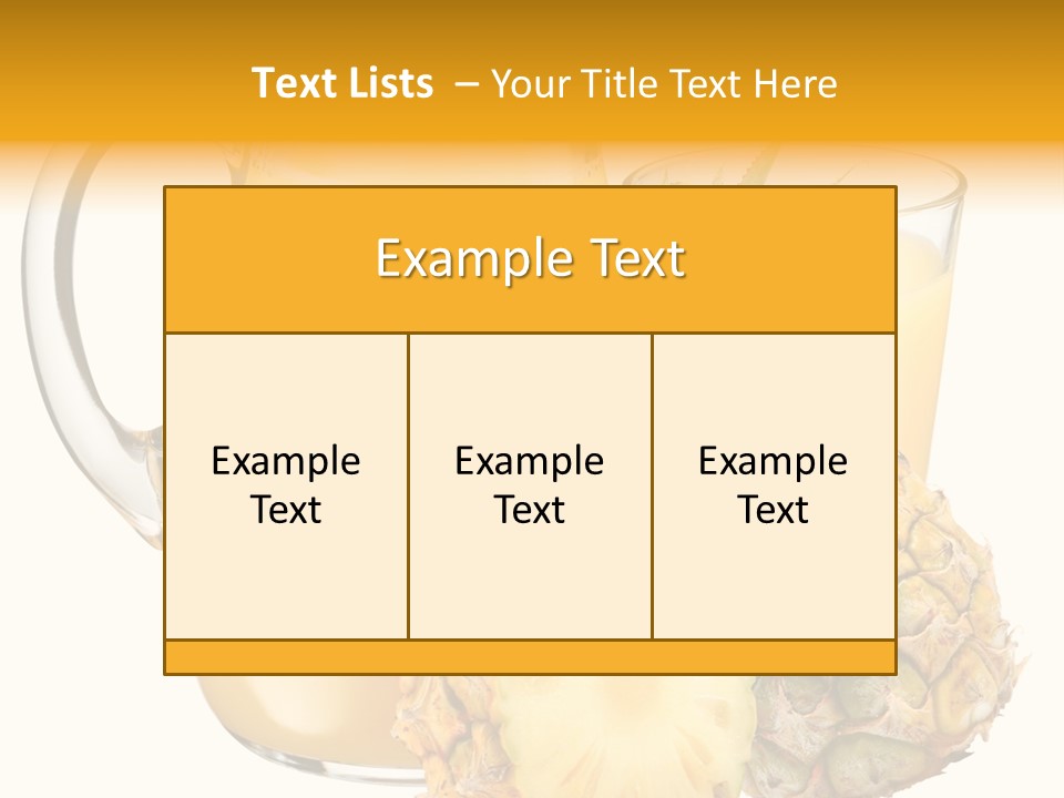Jar Glass Liquid PowerPoint Template