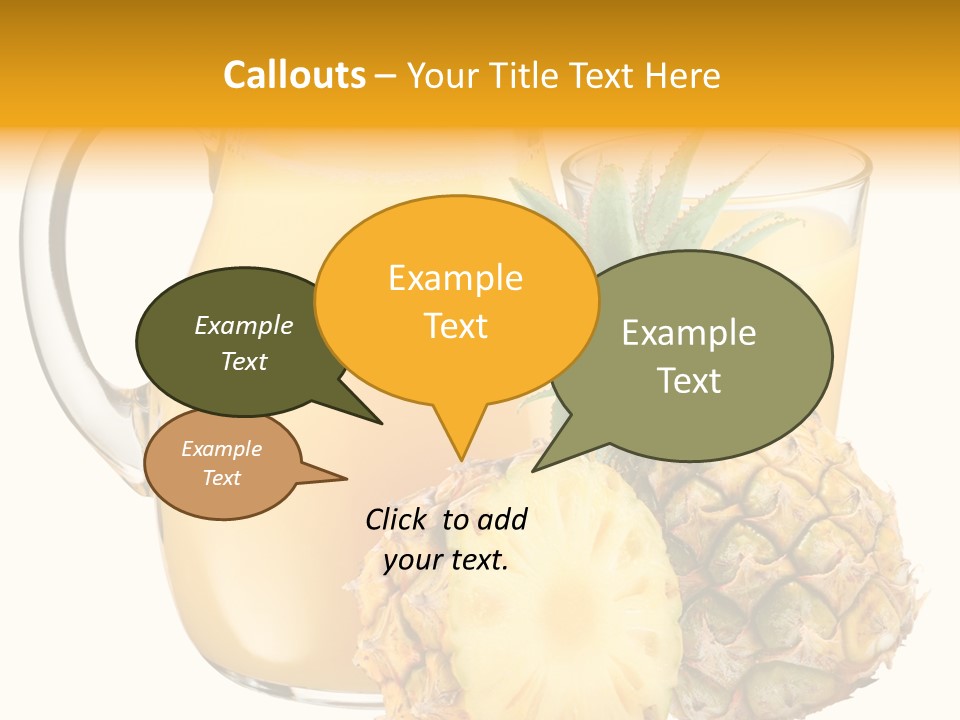 Jar Glass Liquid PowerPoint Template