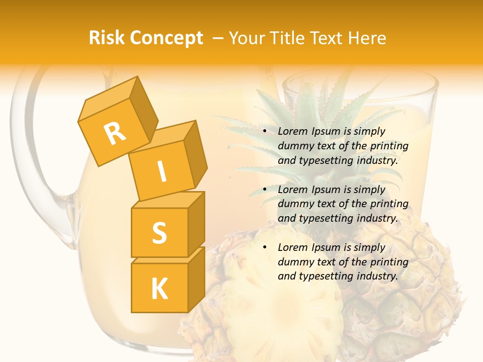 Jar Glass Liquid PowerPoint Template