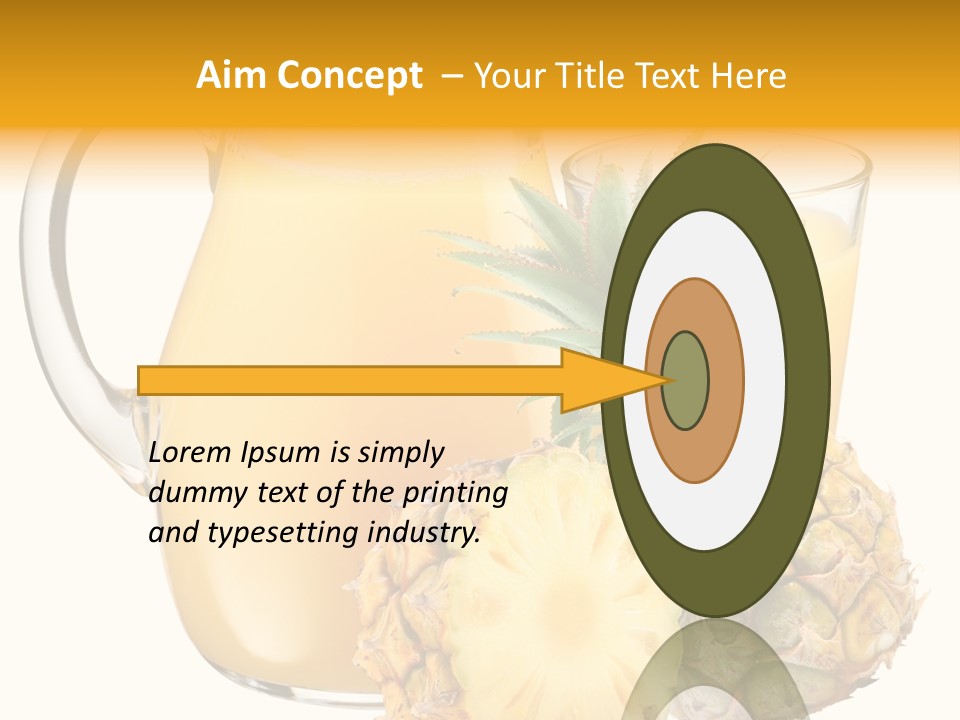 Jar Glass Liquid PowerPoint Template