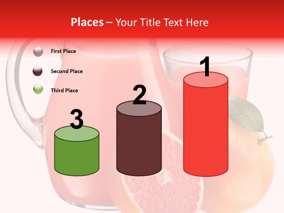 Glass Glassware Jug PowerPoint Template