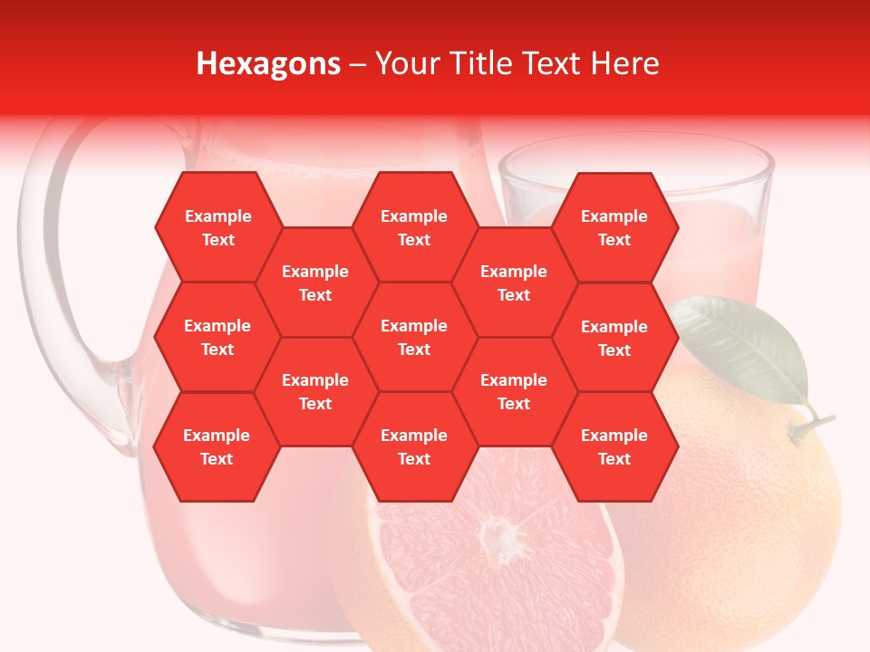 Glass Glassware Jug PowerPoint Template