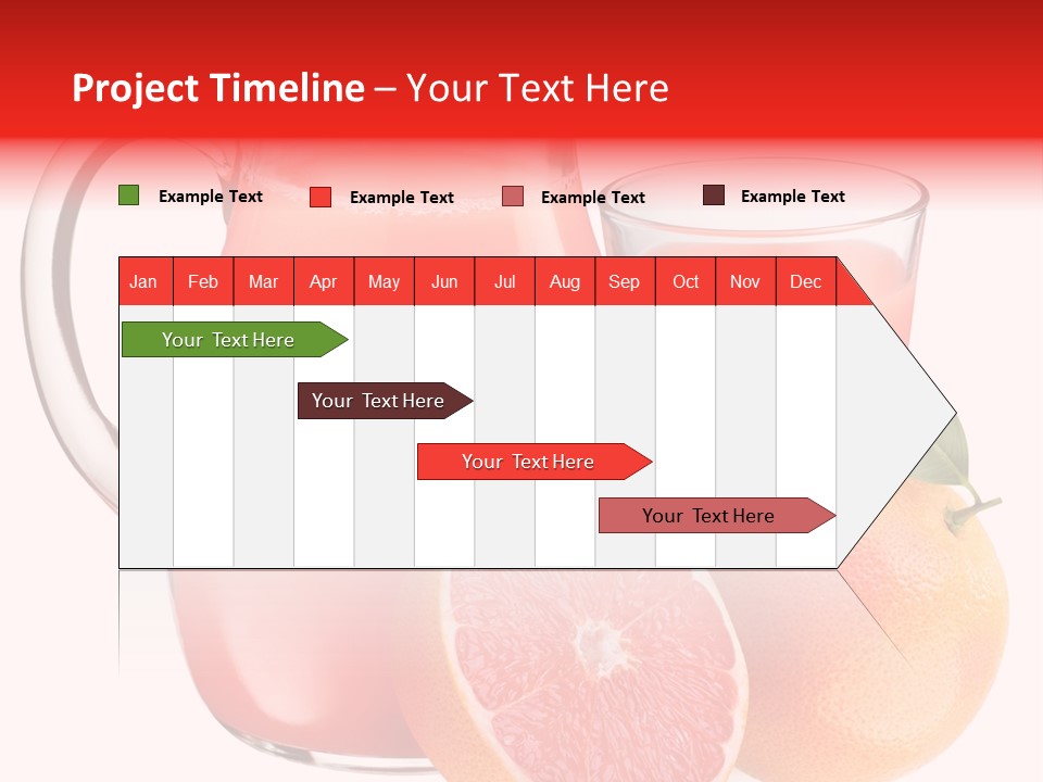 Glass Glassware Jug PowerPoint Template