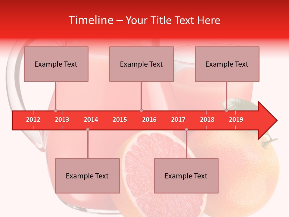 Glass Glassware Jug PowerPoint Template