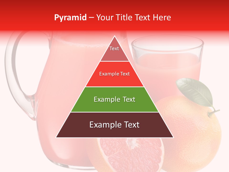 Glass Glassware Jug PowerPoint Template
