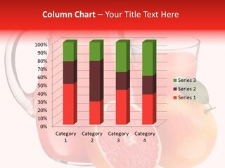 Glass Glassware Jug PowerPoint Template