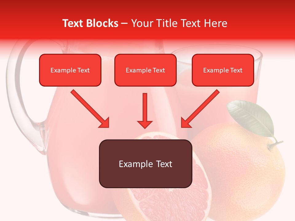 Glass Glassware Jug PowerPoint Template