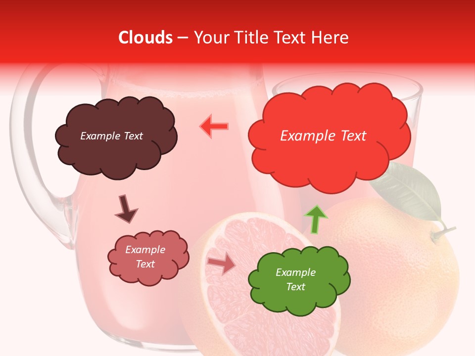 Glass Glassware Jug PowerPoint Template