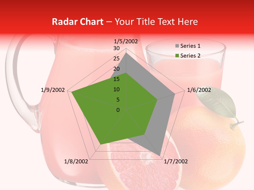 Glass Glassware Jug PowerPoint Template
