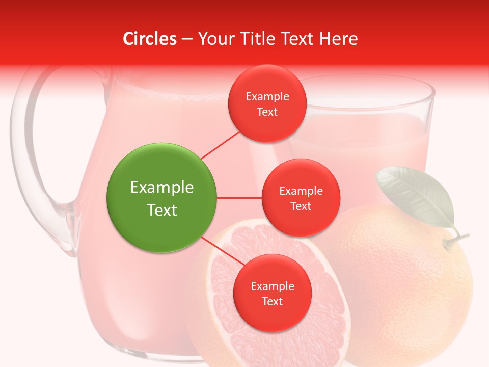 Glass Glassware Jug PowerPoint Template