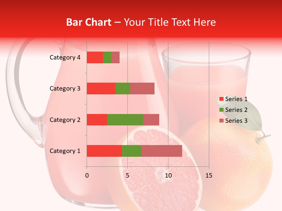 Glass Glassware Jug PowerPoint Template