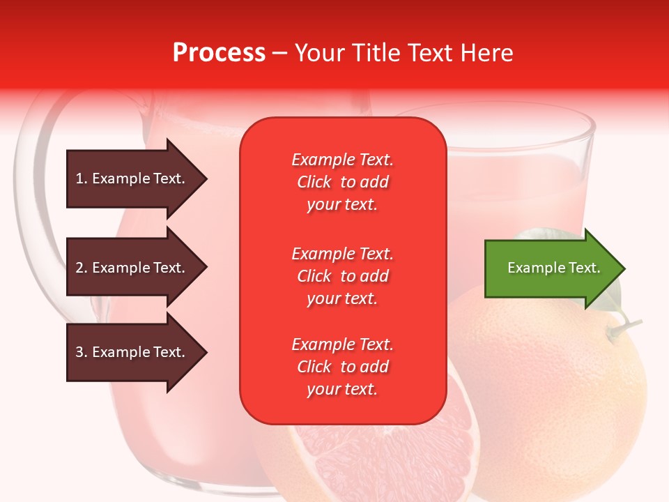 Glass Glassware Jug PowerPoint Template