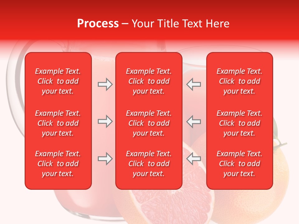 Glass Glassware Jug PowerPoint Template