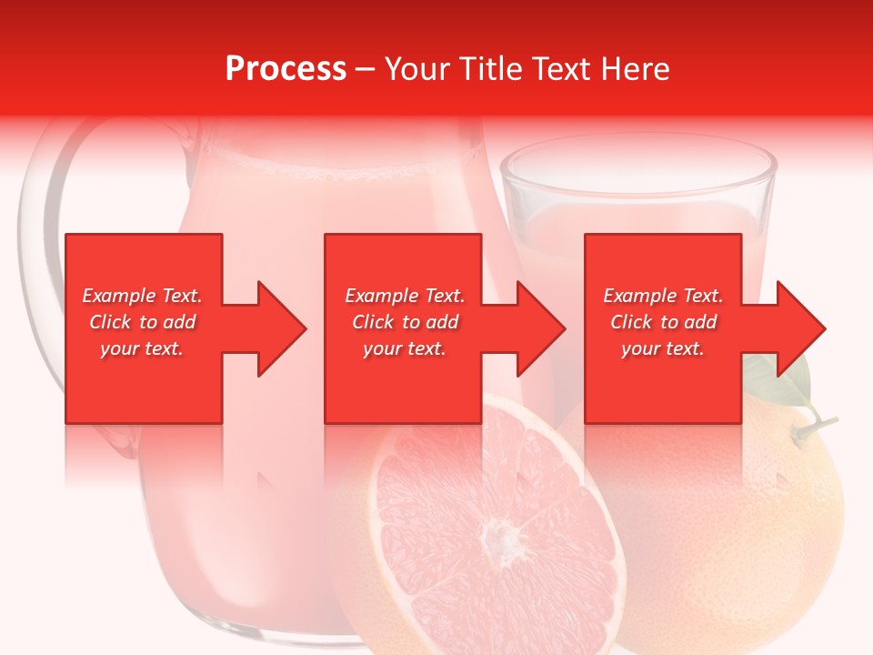 Glass Glassware Jug PowerPoint Template