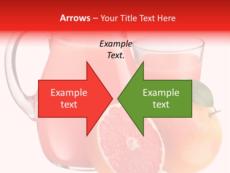 Glass Glassware Jug PowerPoint Template