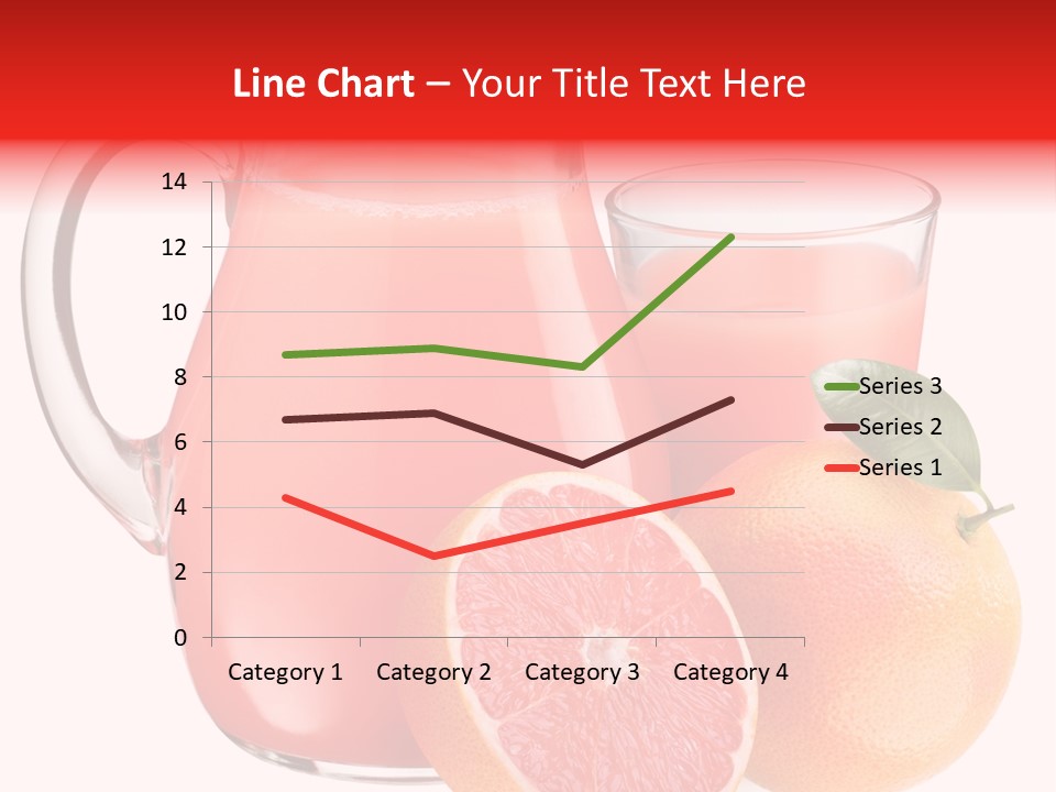 Glass Glassware Jug PowerPoint Template