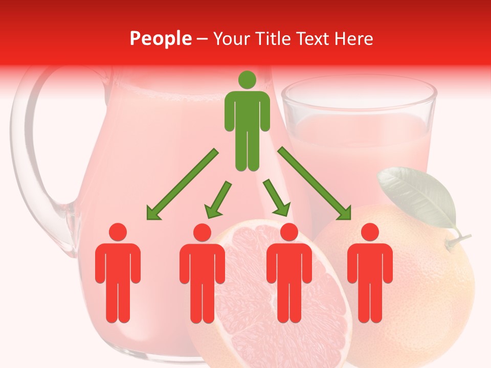 Glass Glassware Jug PowerPoint Template