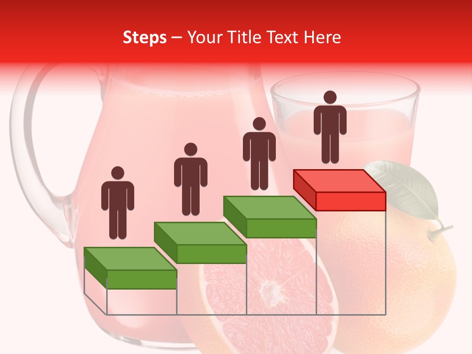 Glass Glassware Jug PowerPoint Template