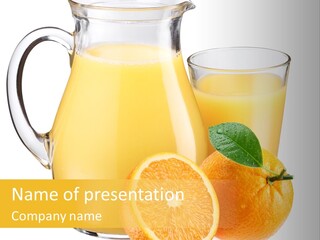 Health Food Piece PowerPoint Template