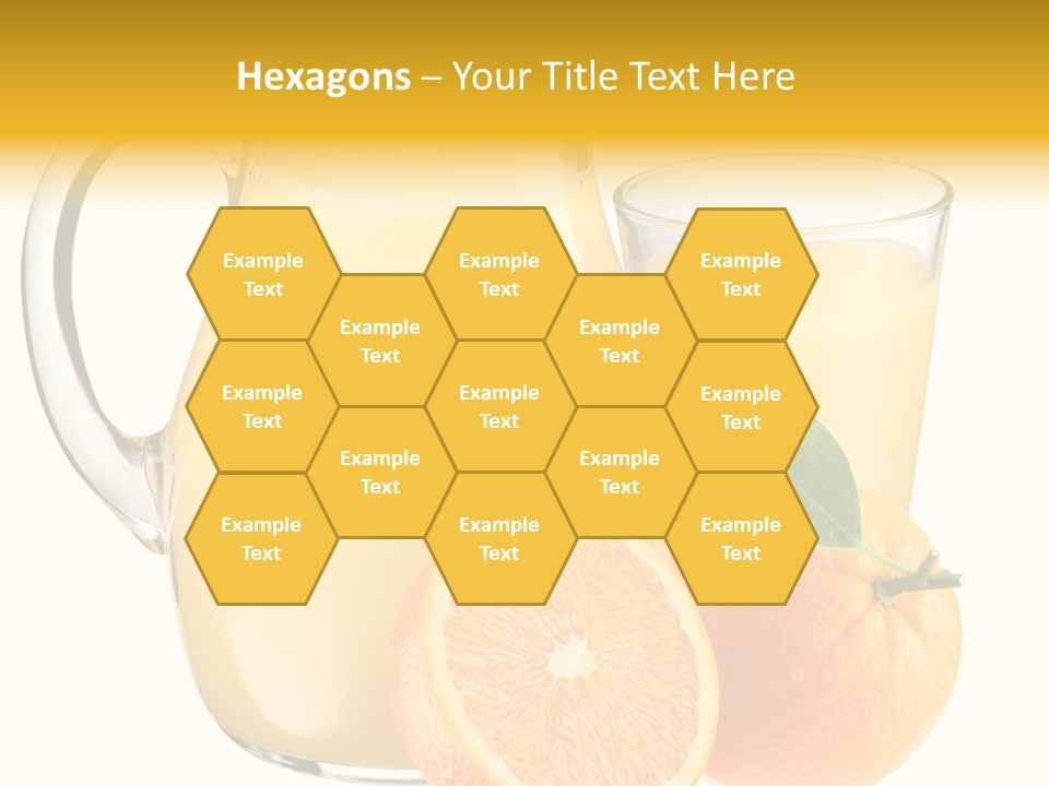 Health Food Piece PowerPoint Template