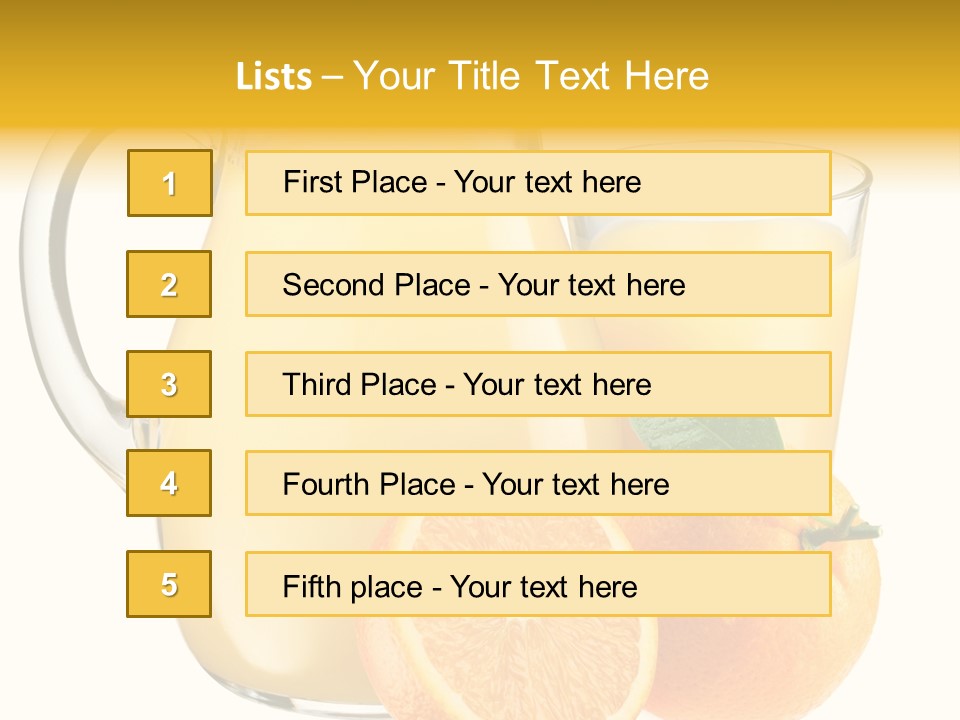 Health Food Piece PowerPoint Template