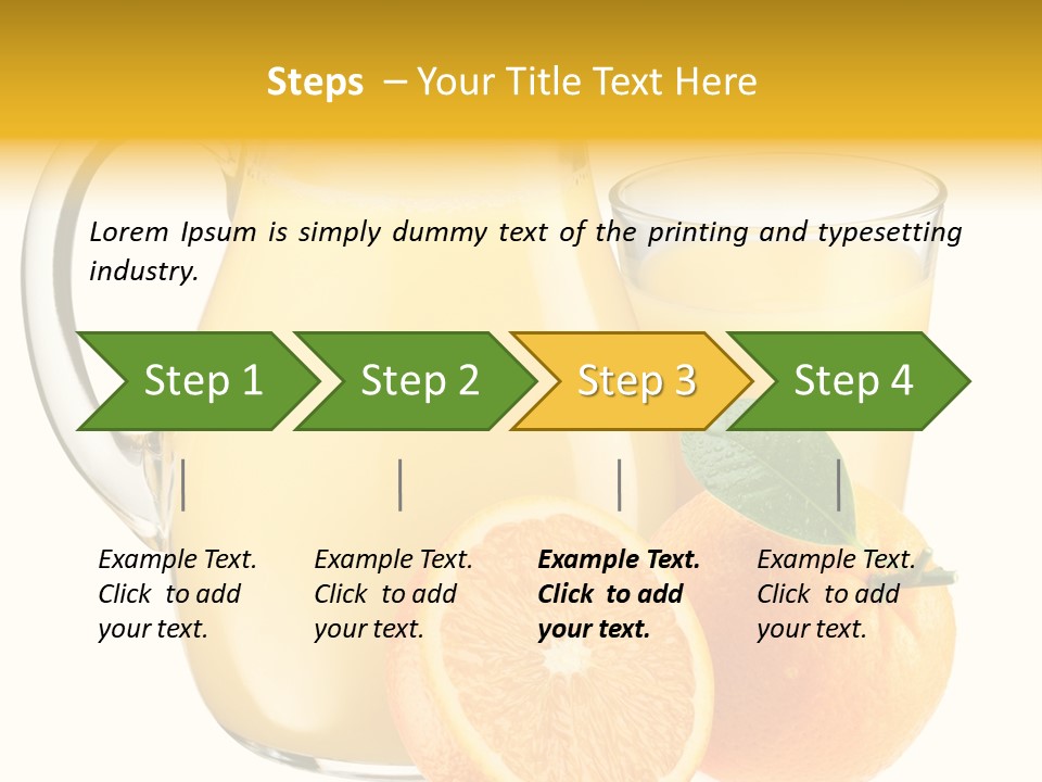 Health Food Piece PowerPoint Template