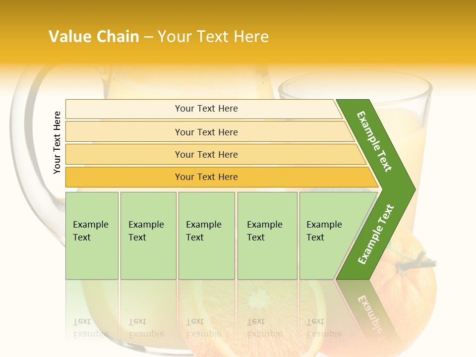 Health Food Piece PowerPoint Template