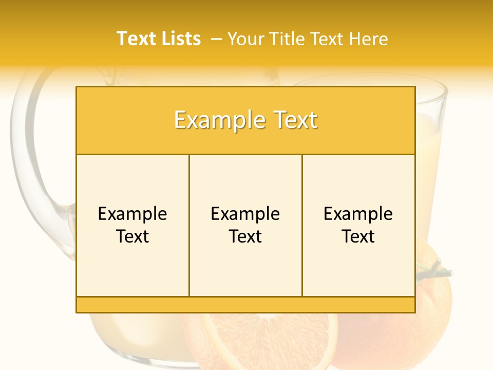 Health Food Piece PowerPoint Template