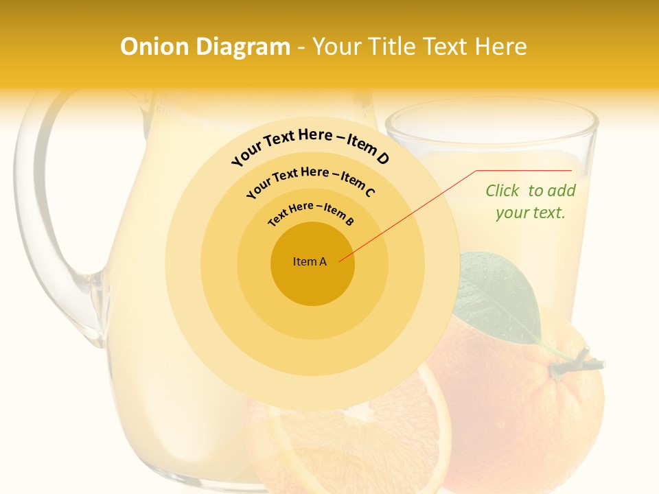 Health Food Piece PowerPoint Template