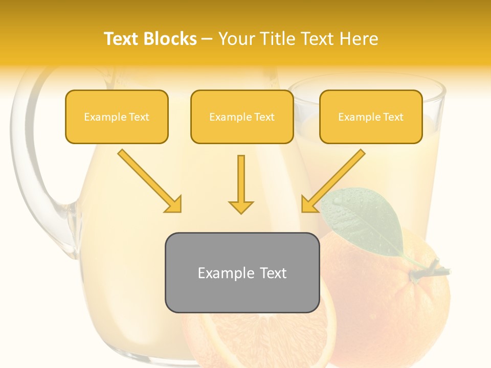 Health Food Piece PowerPoint Template
