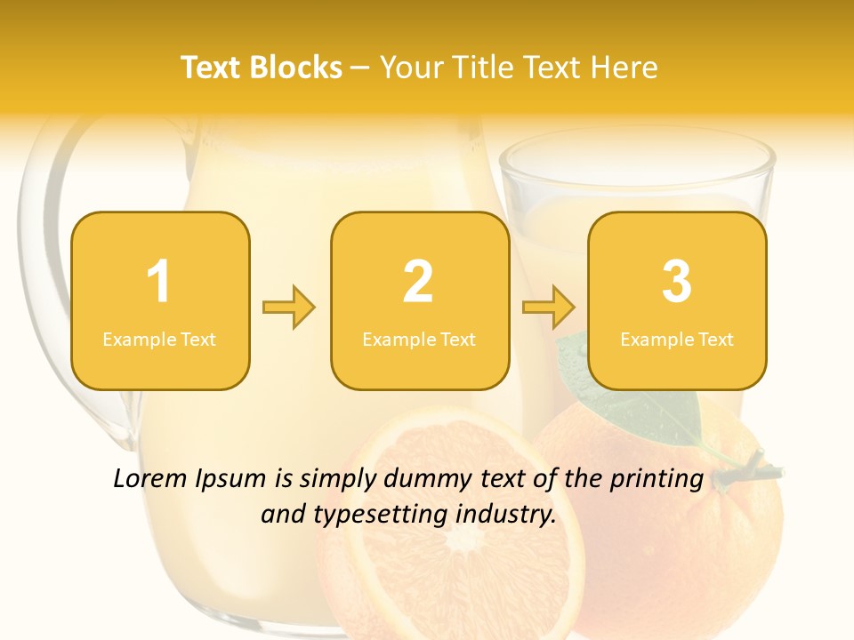 Health Food Piece PowerPoint Template