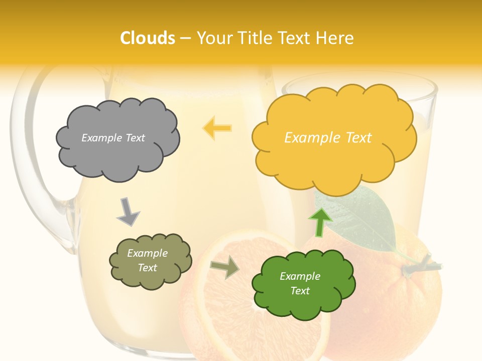 Health Food Piece PowerPoint Template