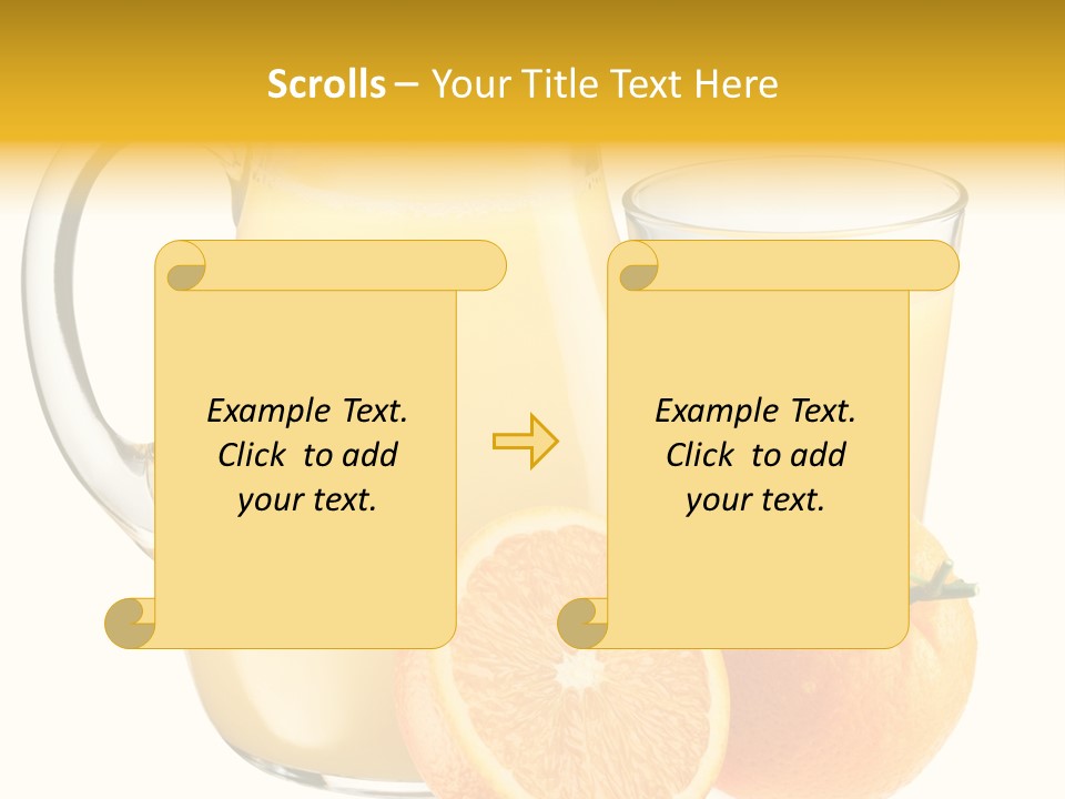 Health Food Piece PowerPoint Template
