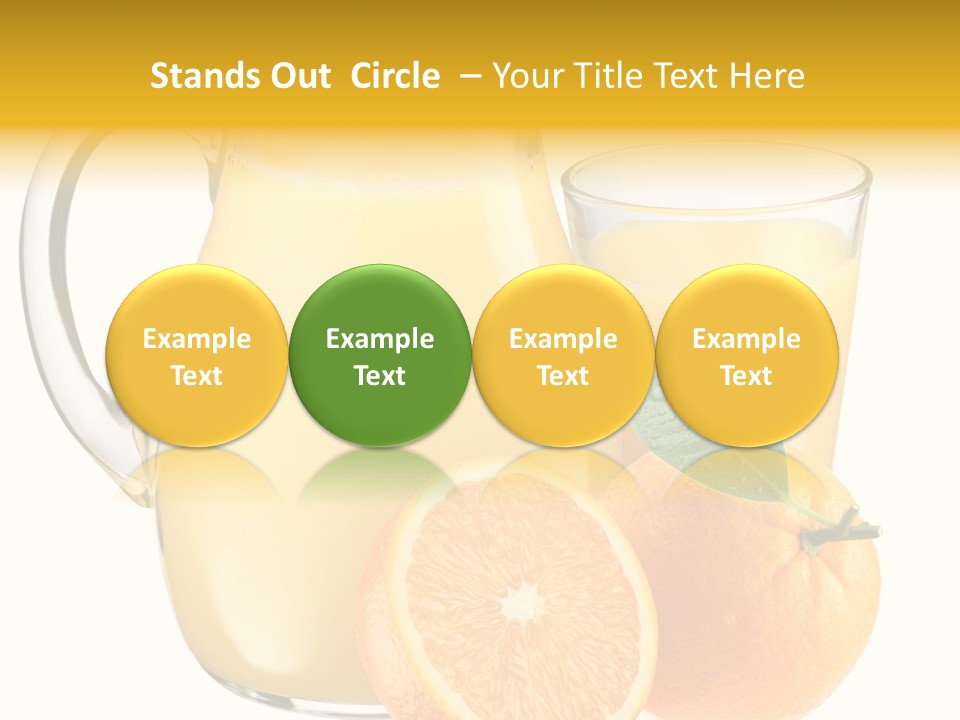 Health Food Piece PowerPoint Template