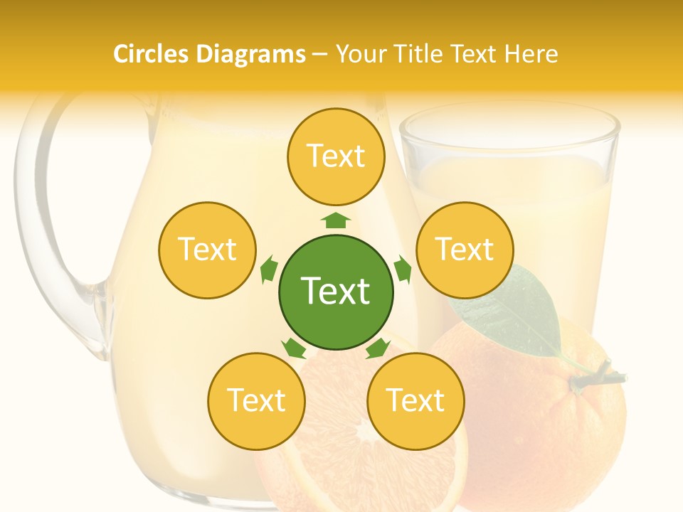 Health Food Piece PowerPoint Template