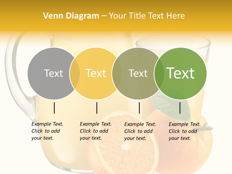 Health Food Piece PowerPoint Template