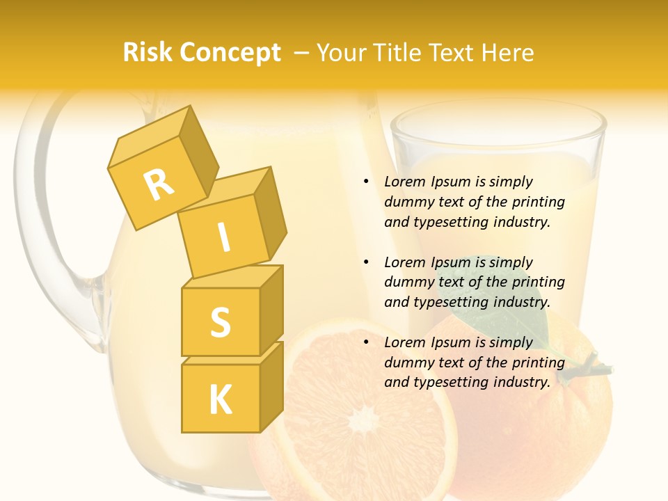 Health Food Piece PowerPoint Template