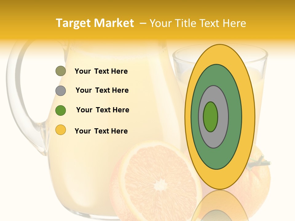 Health Food Piece PowerPoint Template