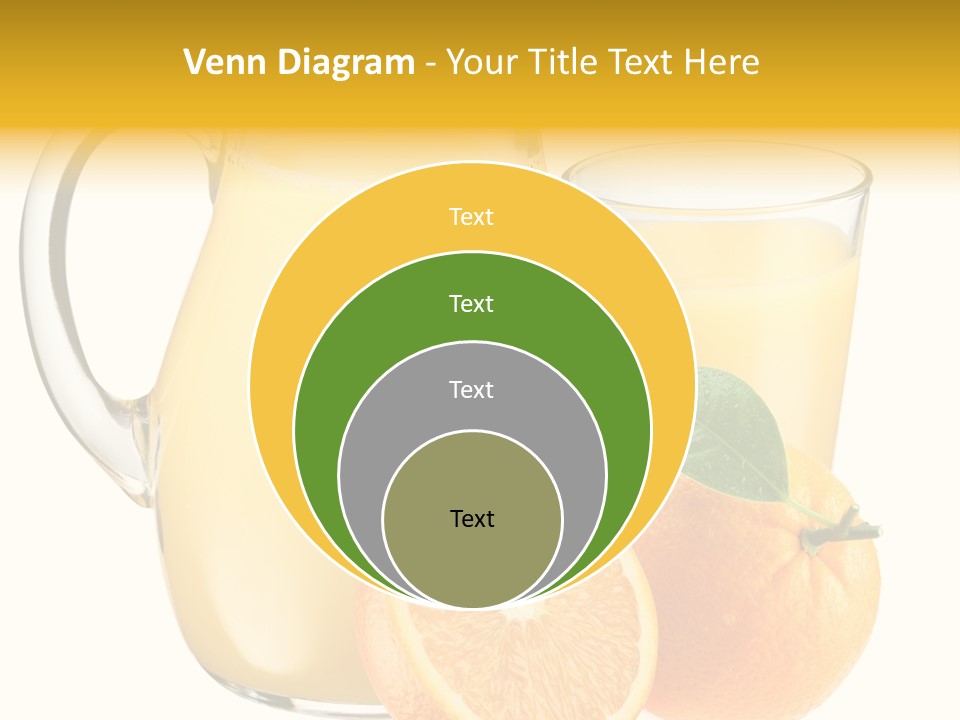 Health Food Piece PowerPoint Template