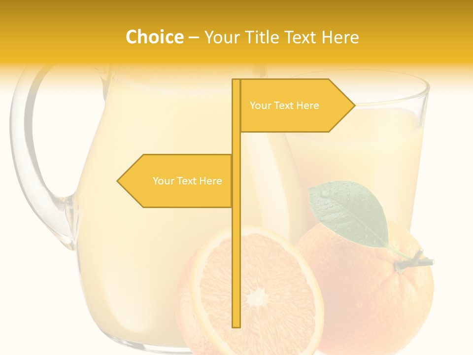 Health Food Piece PowerPoint Template